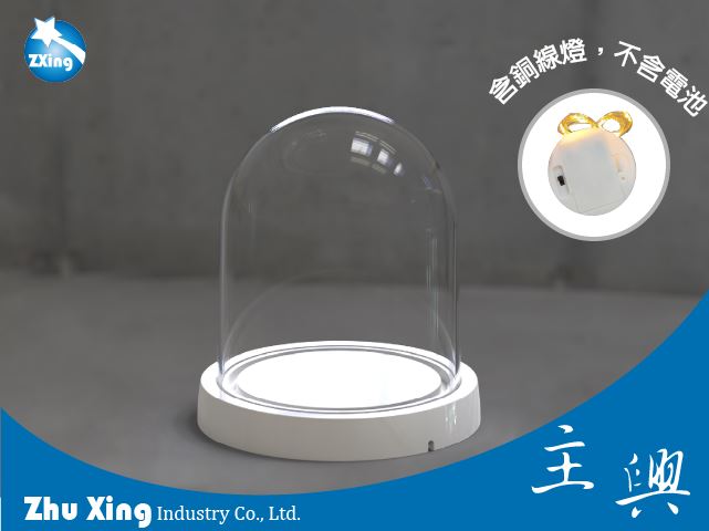 永生花罩｜永生花花藝展示罩・防塵透明花罩