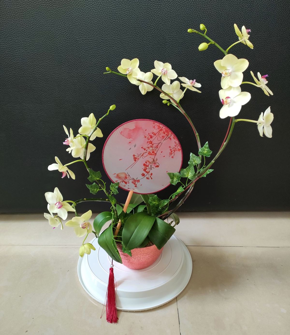 彰化金好禮蘭花禮盆展示作品