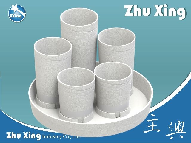 五株蝴蝶蘭花器｜F107五管高低層次蘭花組盆