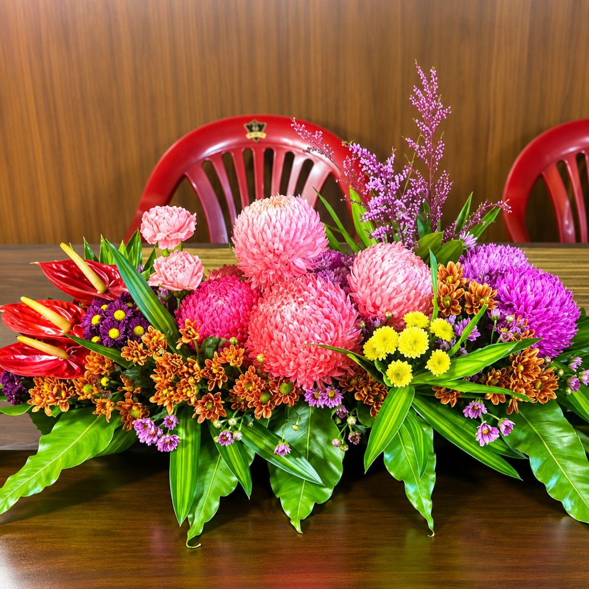花店用塑膠插花盒 F112｜18×14×高5.5cm 花泥盒