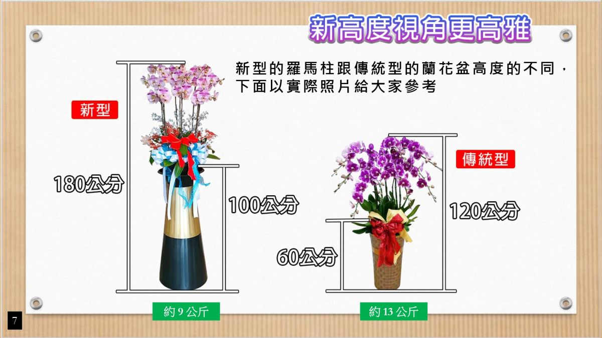 蘭花盆-新型及傳統型比較